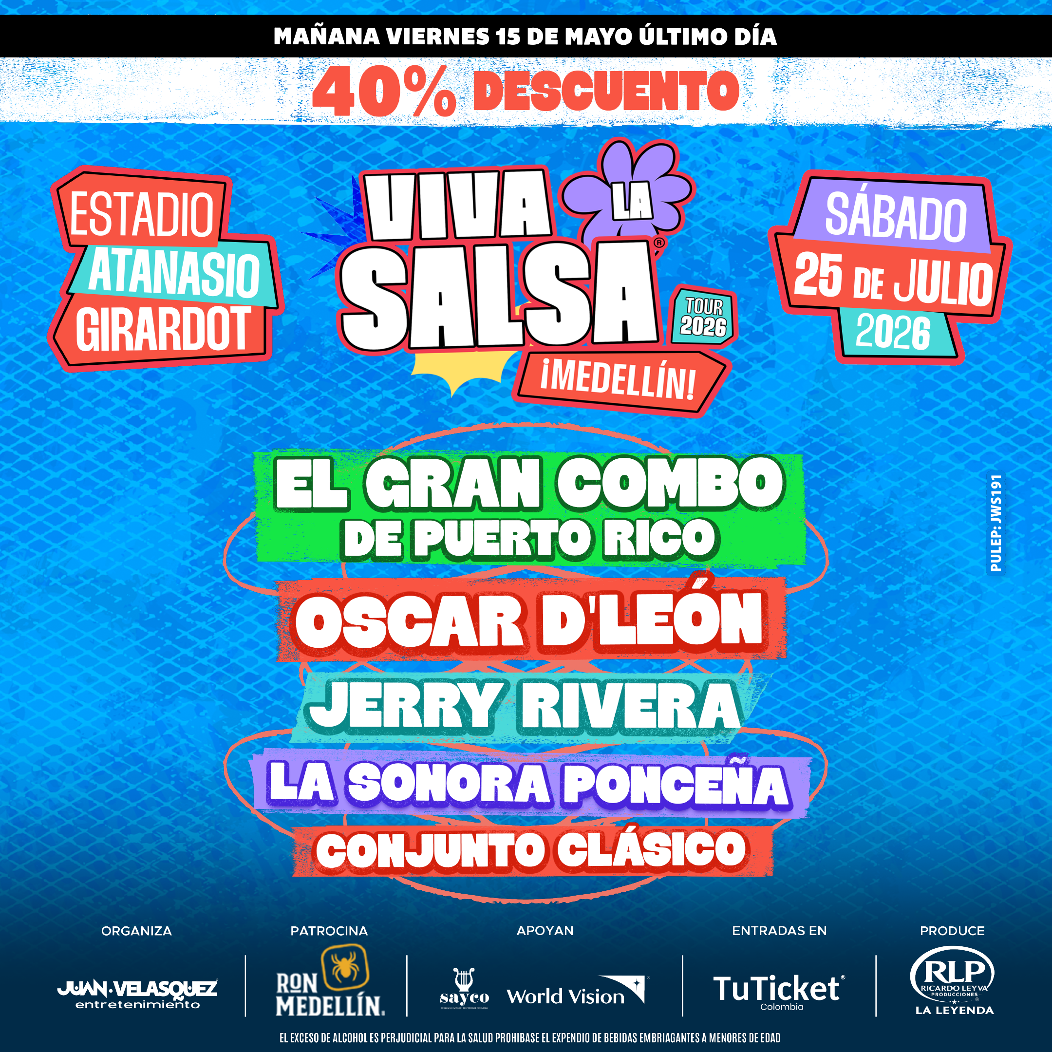 Tour Viva la Salsa 2026 Medellin