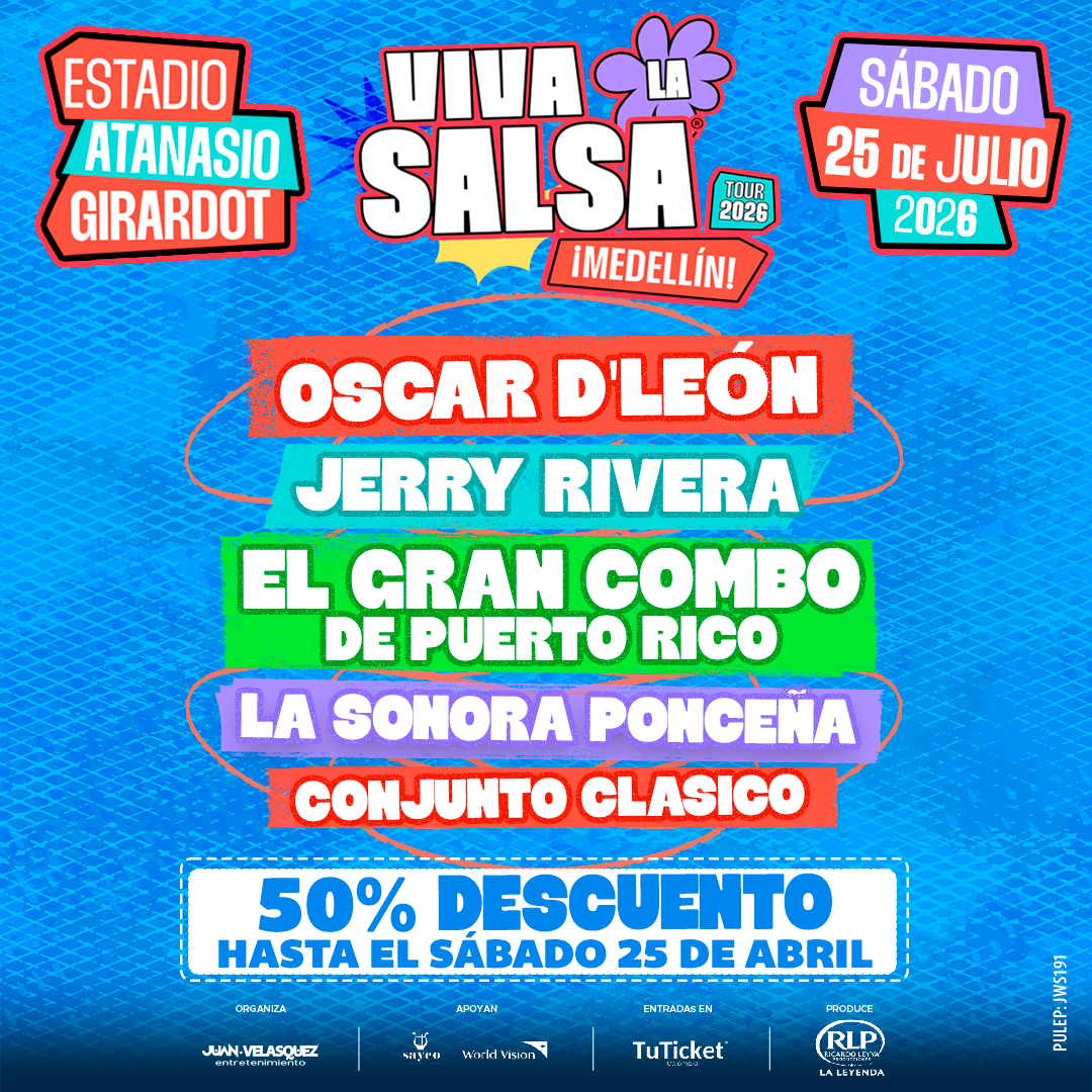 Festival Viva La Salsa Medellin 2026