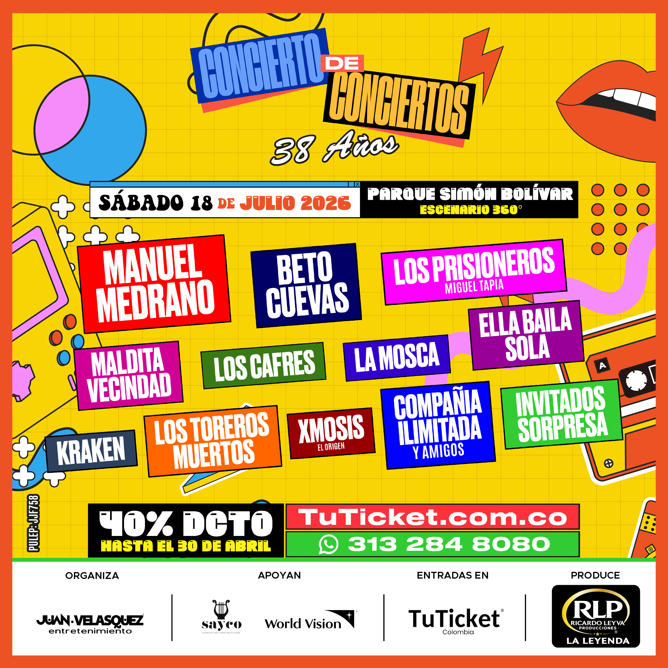 Concierto de Conciertos Bogota 2026