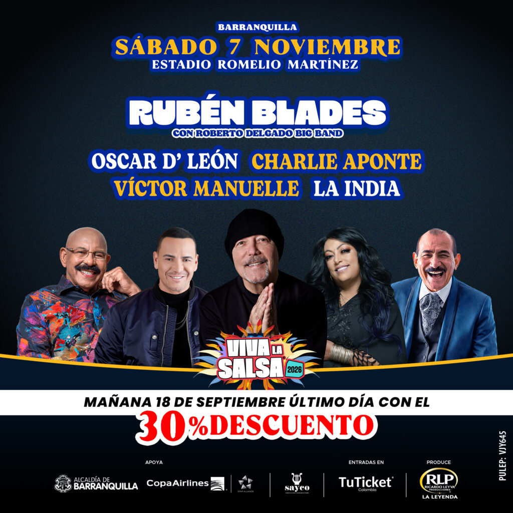 Concierto Viva la salsa barranquilla